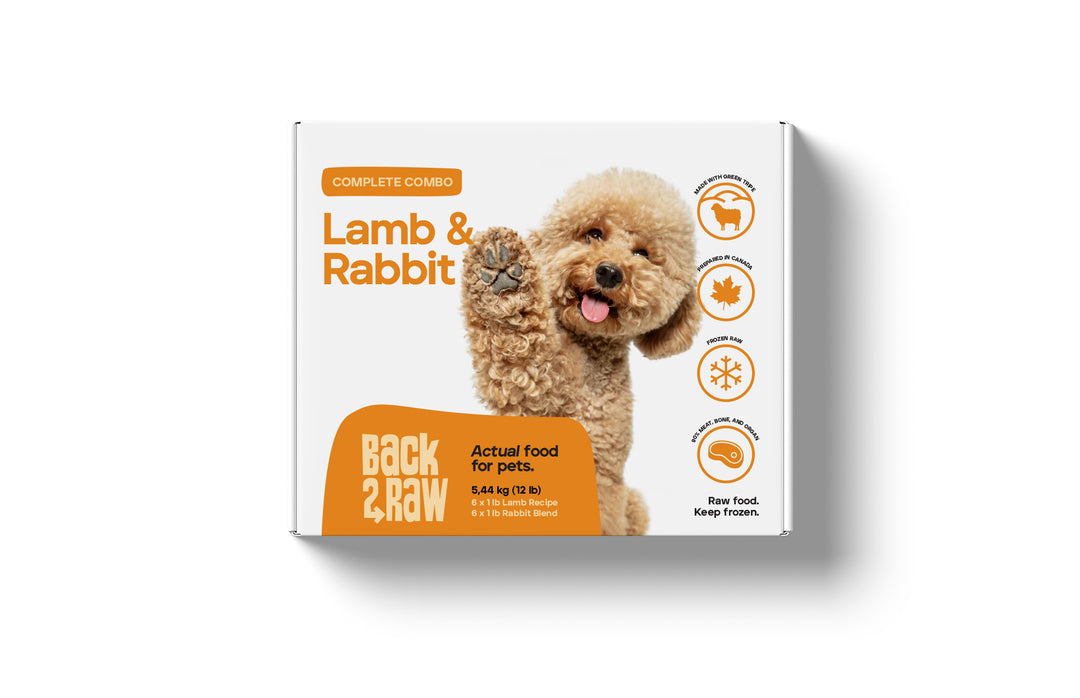 Back2Raw Dog Complete Lamb &amp; Rabbit Blend (12lb)