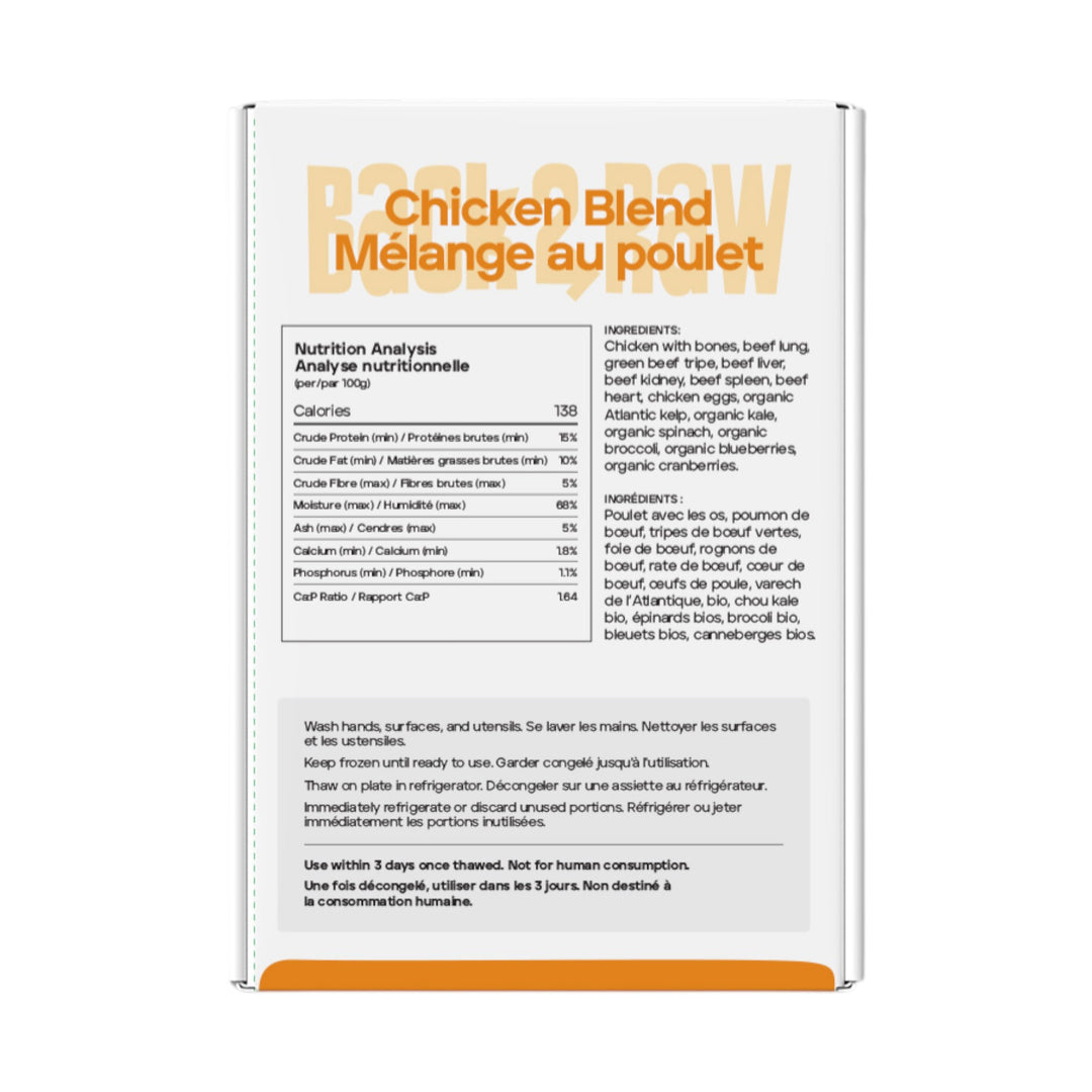 Back2Raw Dog Complete Chicken Blend (4lb)