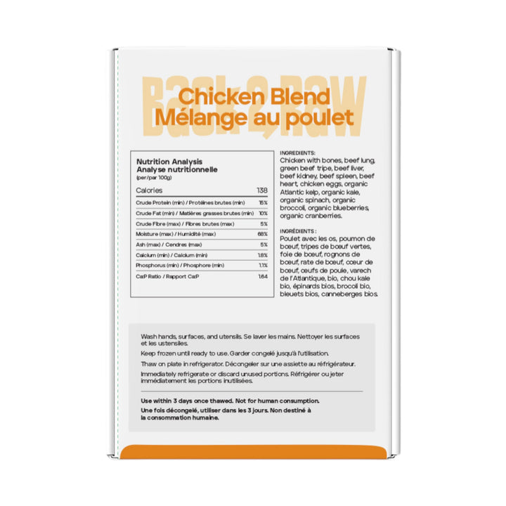 Back2Raw Dog Complete Chicken Blend (4lb)