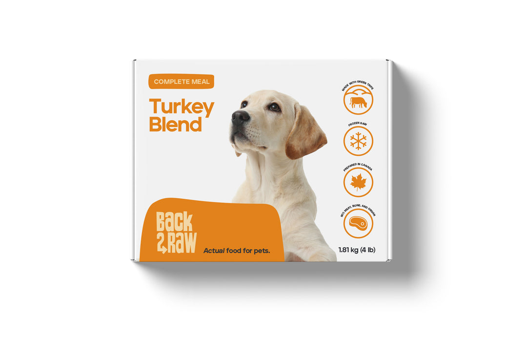 Back2Raw Dog Complete Turkey Blend (4lb)