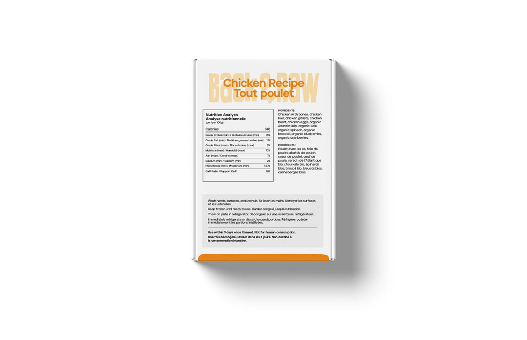 Back2Raw Dog Complete Chicken Blend (4lb)