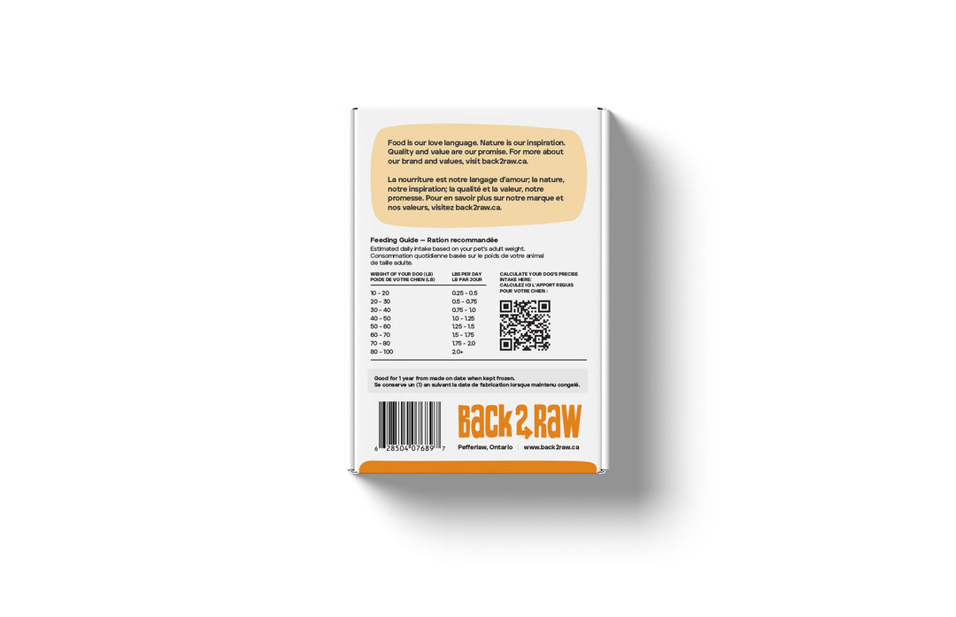 Back2Raw Dog Complete Rabbit Blend (4lb)