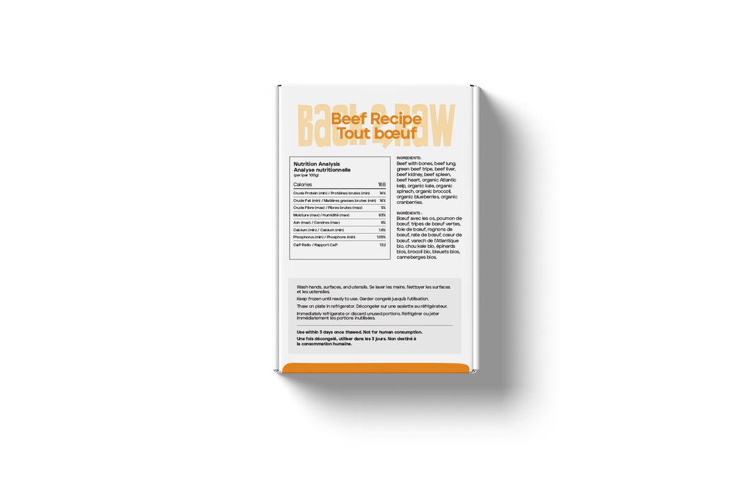 Back2Raw Dog Beef Complete Recipe (4lb)