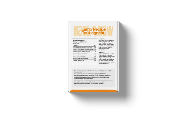 Back2Raw Dog Complete Lamb Recipe (4lb)