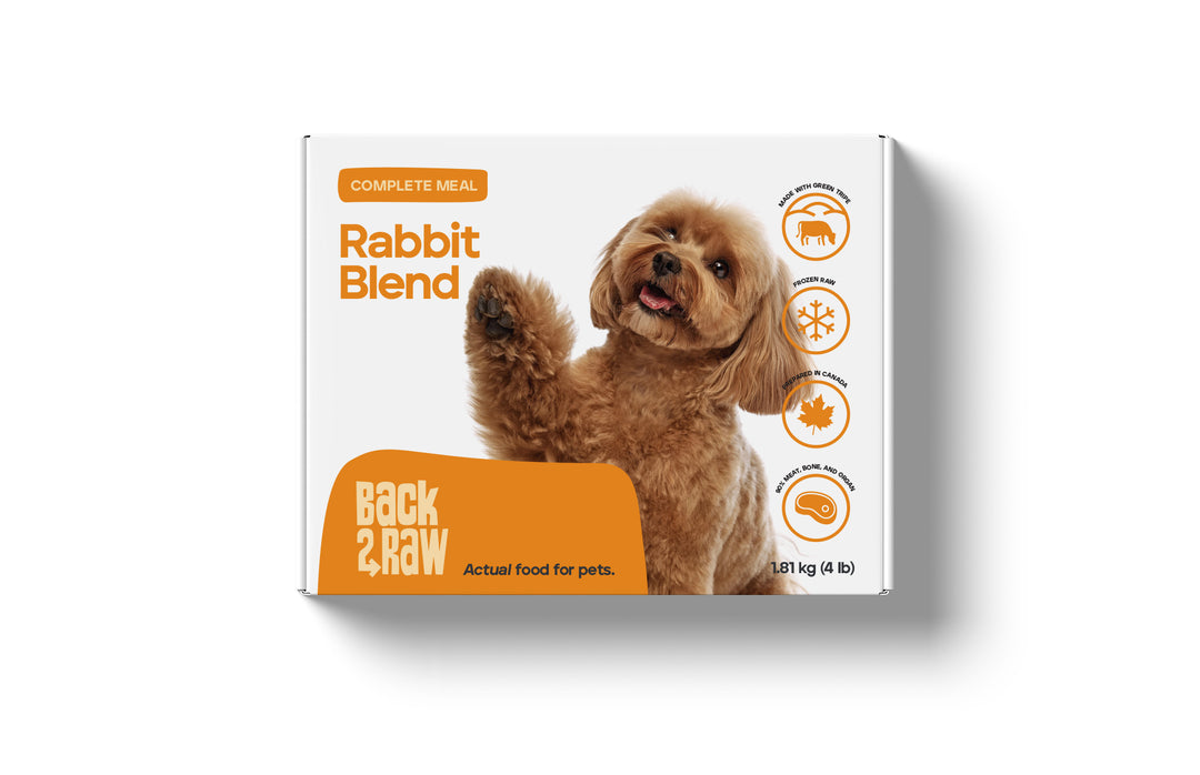 Back2Raw Dog Complete Rabbit Blend (4lb)
