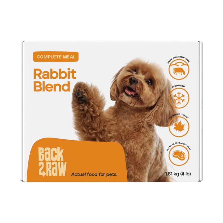 Back2Raw Dog Complete Rabbit Blend (4lb)