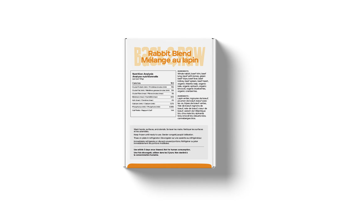 Back2Raw Dog Complete Rabbit Blend (4lb)