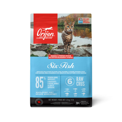 Orijen 6 Fish Formula Cat Food (1.8kg)