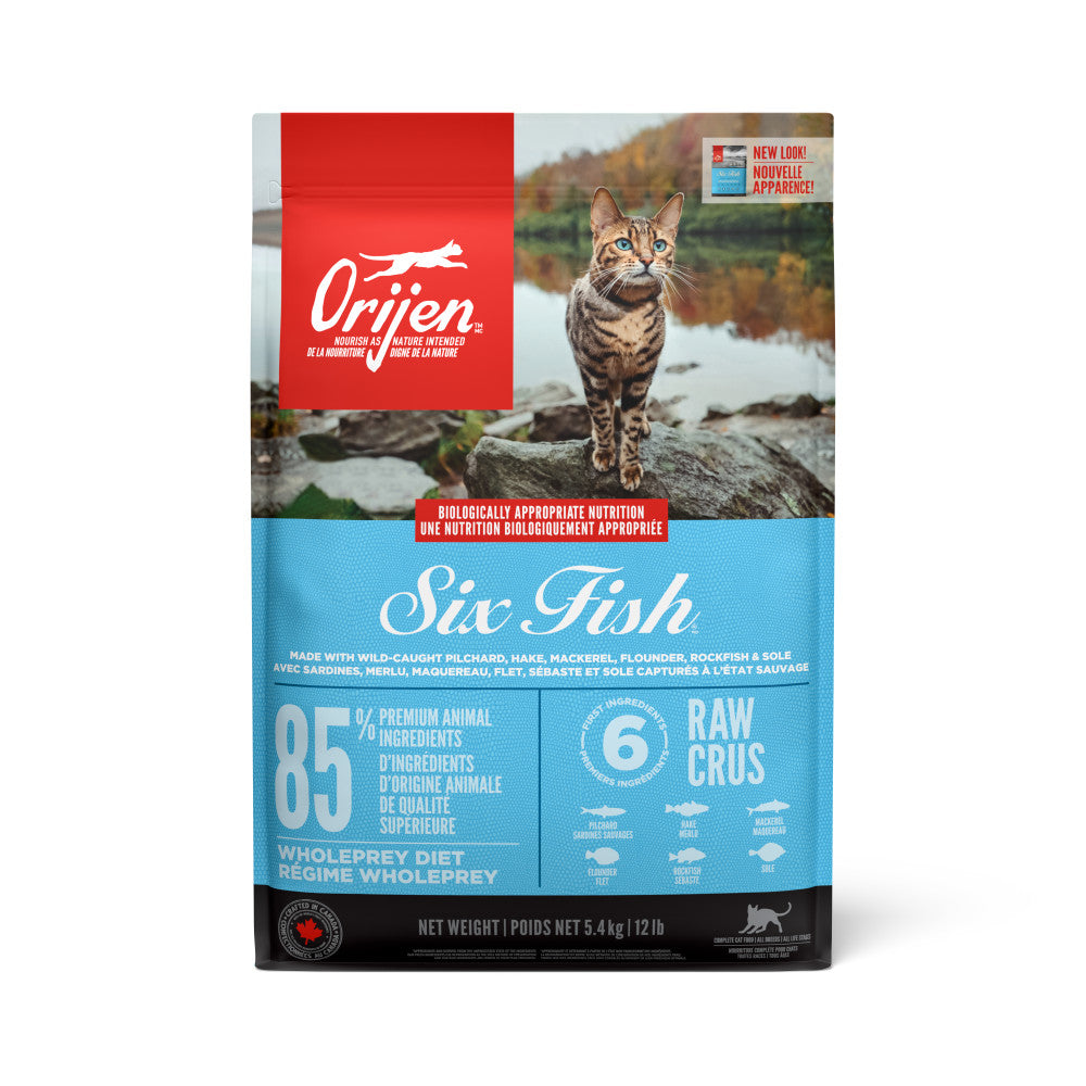 Orijen 6 Fish Formula Cat Food (5.4kg)