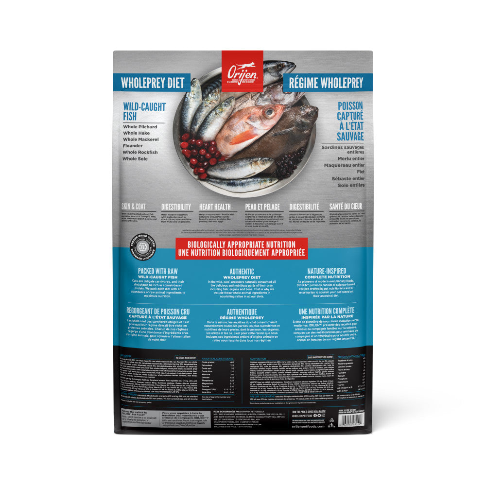 Orijen 6 Fish Formula Cat Food (5.4kg)