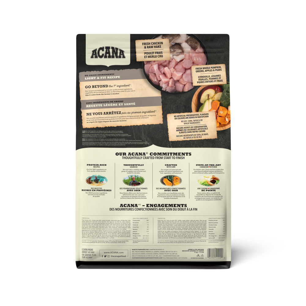 Acana Dog Light & Fit Recipe (2kg)