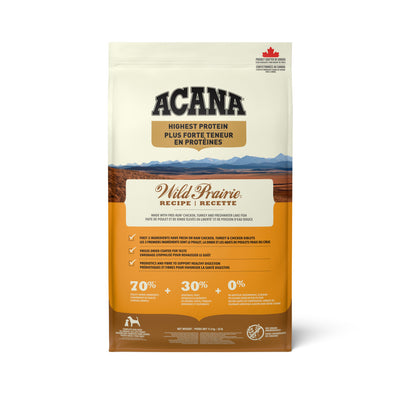 Acana Dog Highest Protein Wild Prairie Recipe (11.4kg)