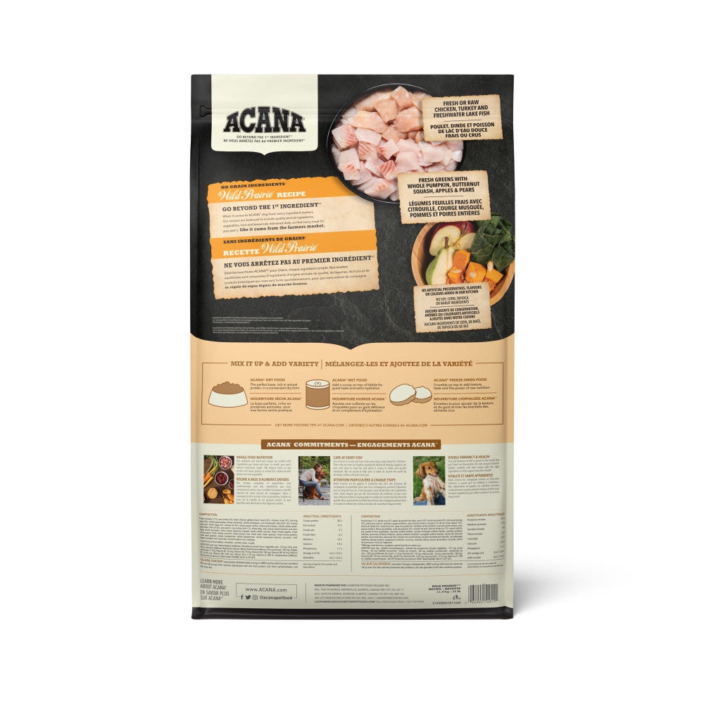 Acana Dog Highest Protein Wild Prairie Recipe (2kg)