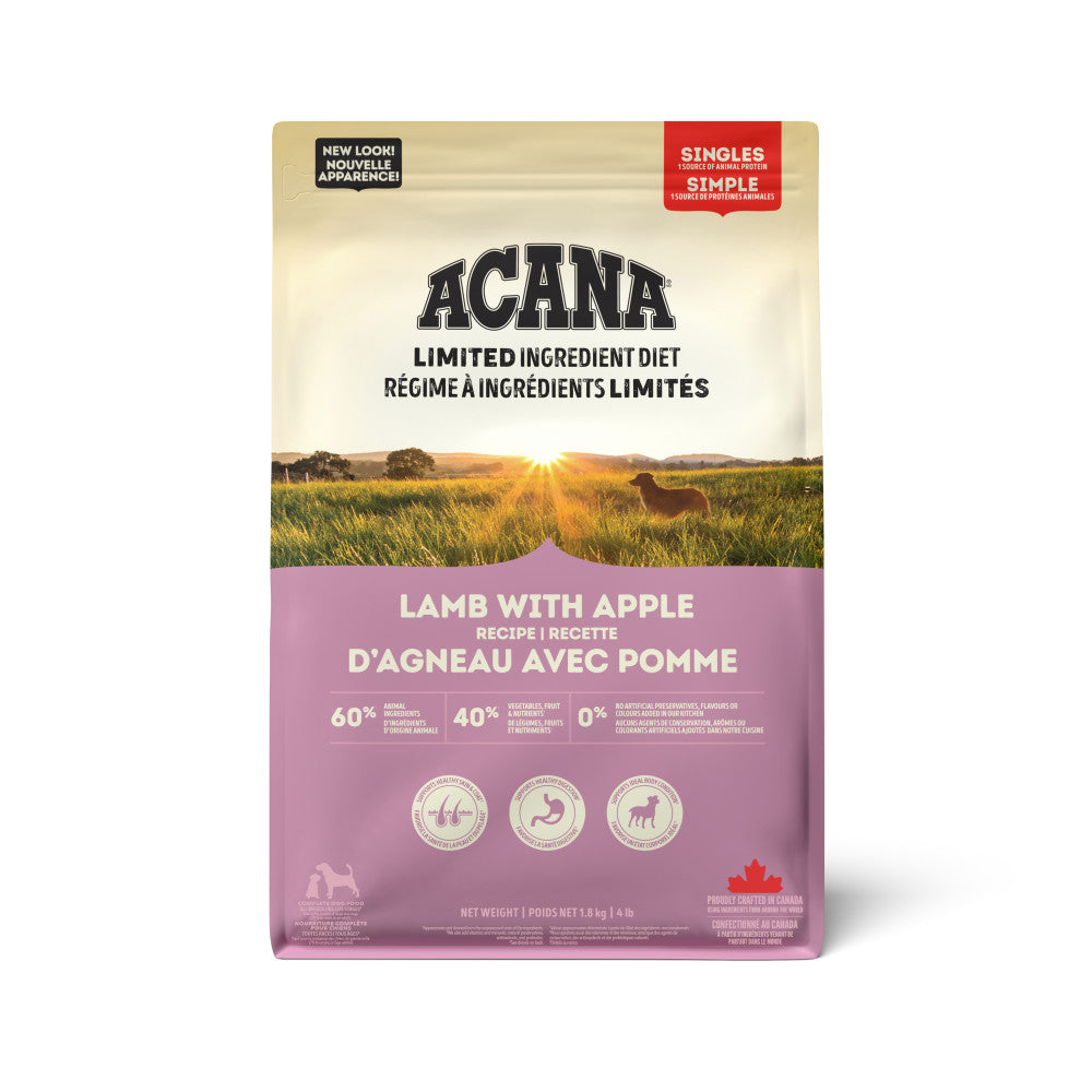 Acana Dog Singles Lamb & Apple (1.8kg)