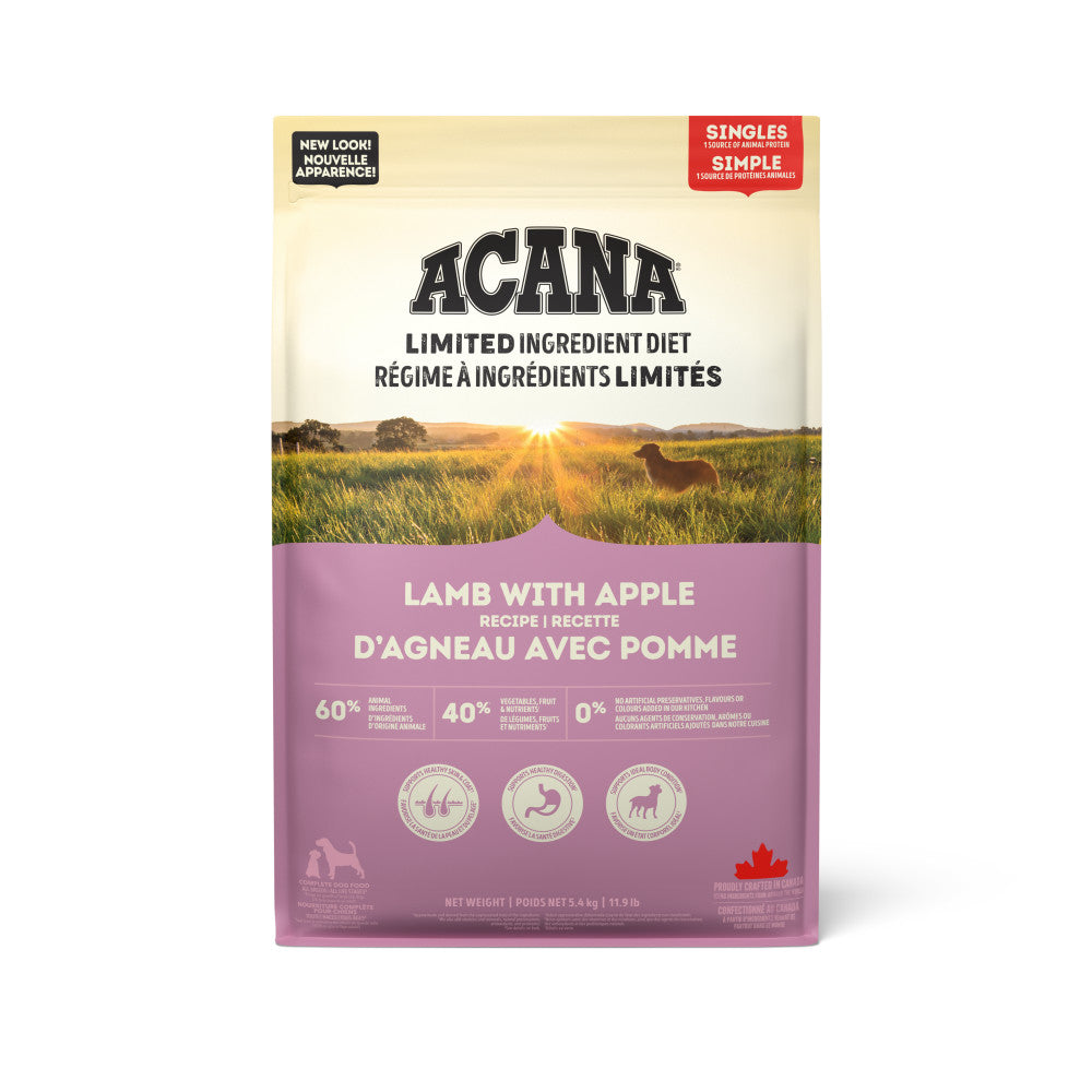 Acana Dog Singles Lamb & Apple (5.4kg)