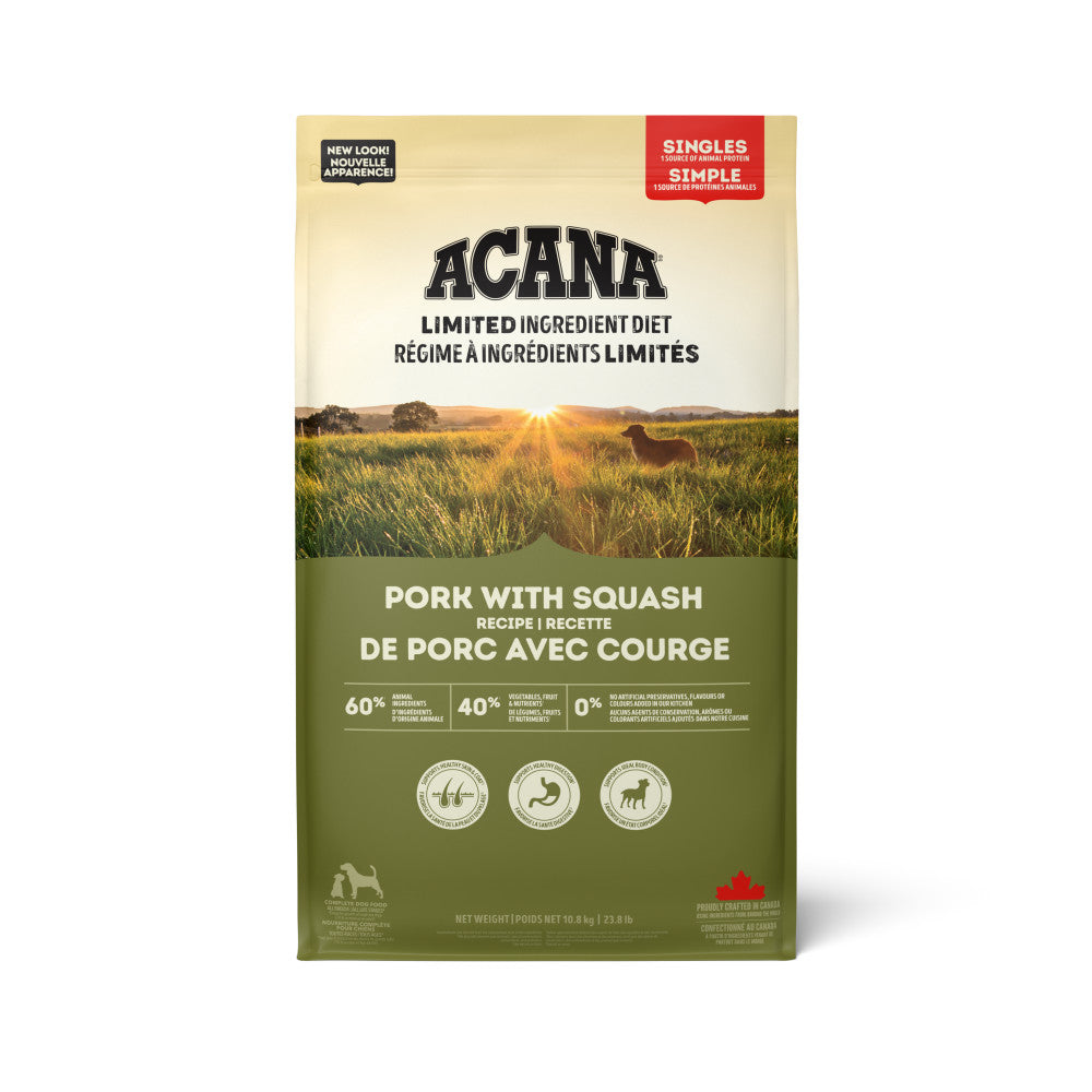 Acana Dog Singles Pork & Squash (10.8kg)