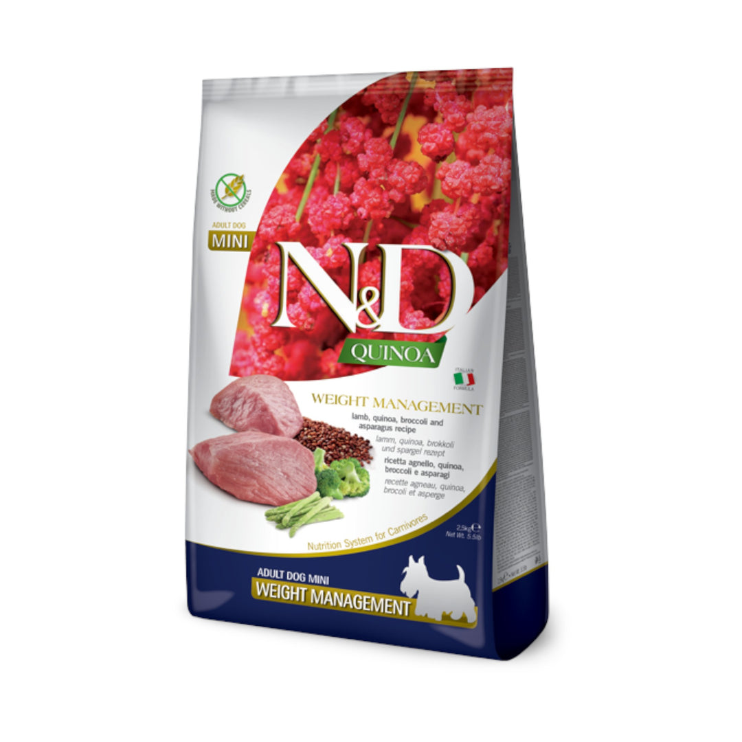 Farmina Quinoa Weight Management Dog Mini (2.5kg)