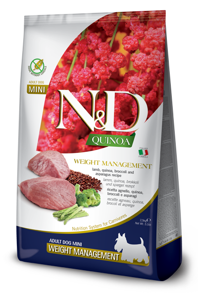 Farmina Quinoa Weight Management Dog Mini (2.5kg)