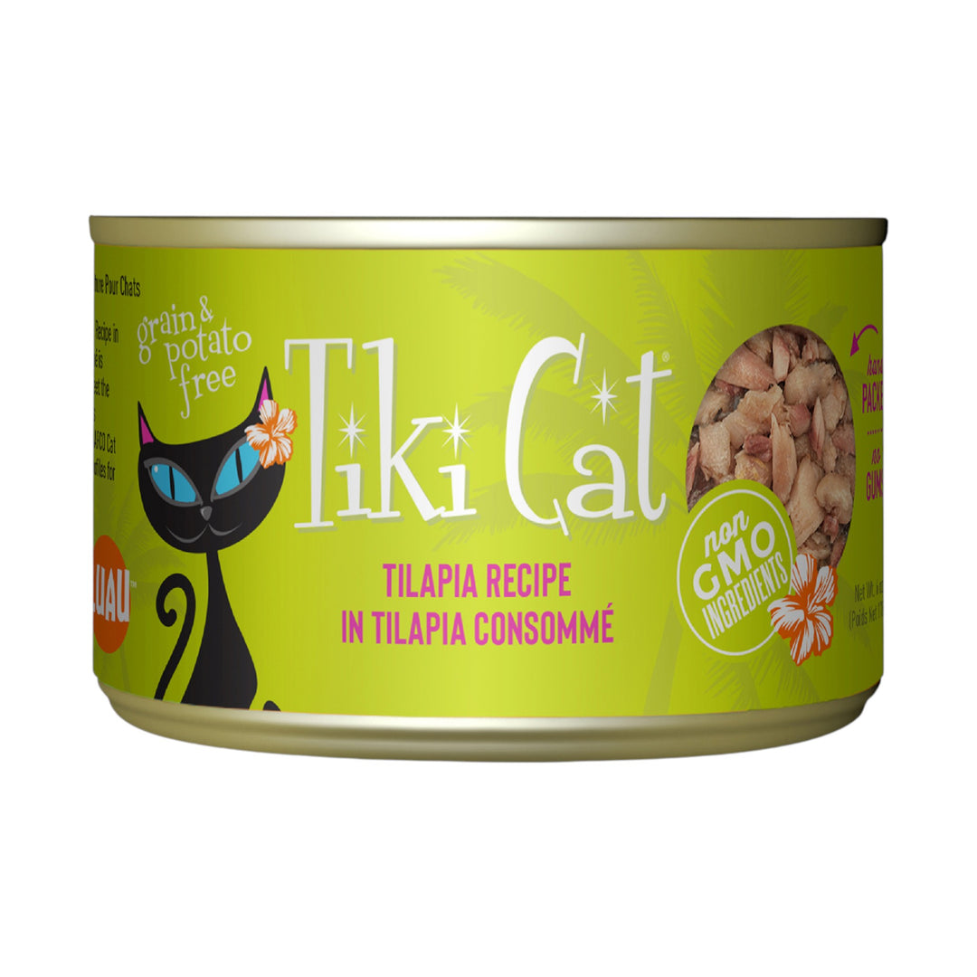 Tiki Cat Luau Tilapia Can (6oz)