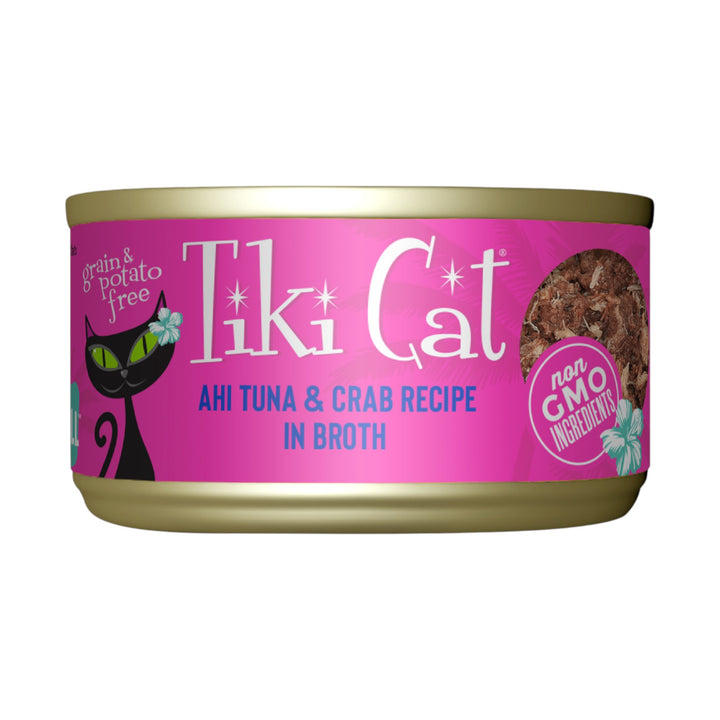Tiki Cat Hana Grill Ahi Tuna &amp; Crab In Broth (2.8oz)