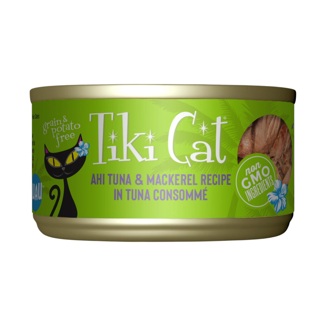 Tiki Cat Papeekeo Luau Ahi Tuna &amp; Mackerel (2.8oz)