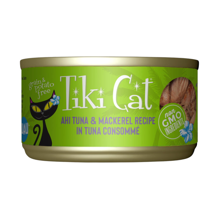 Tiki Cat Papeekeo Luau Ahi Tuna &amp; Mackerel (2.8oz)
