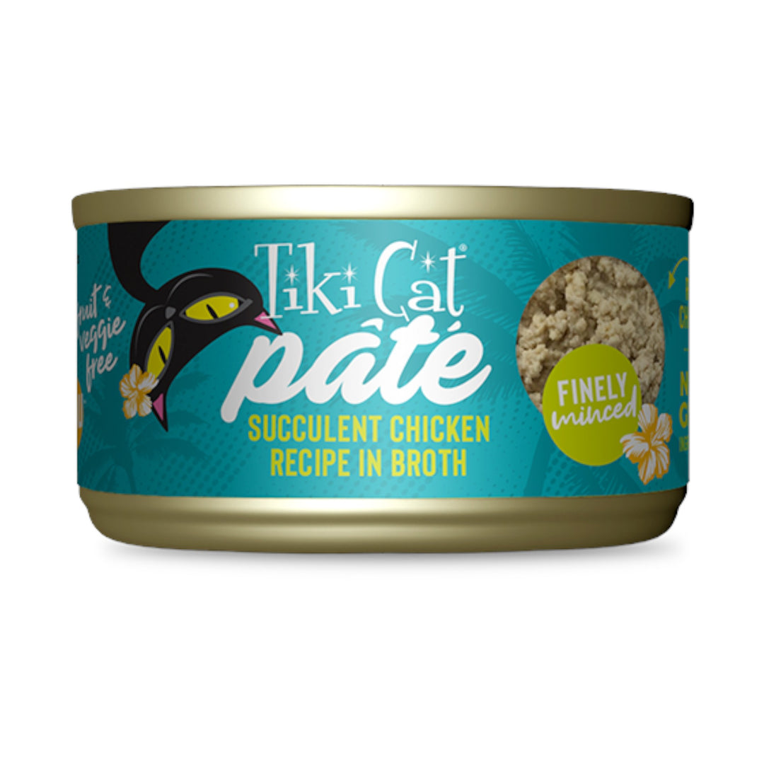 TIKI CAT LUAU CHICKEN CAN 6OZ