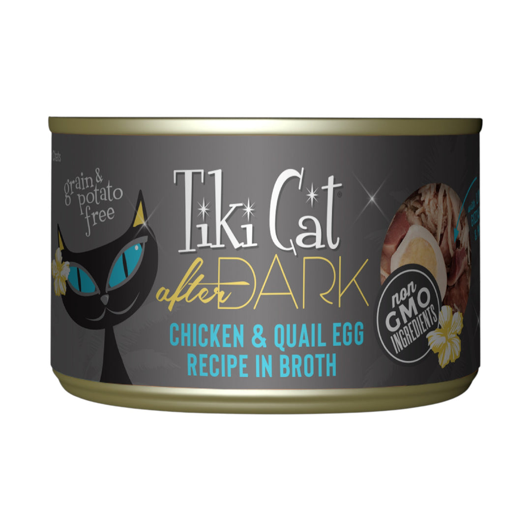Tiki Cat After Dark Chicken &amp; Quail Egg Recipe (5.5oz)