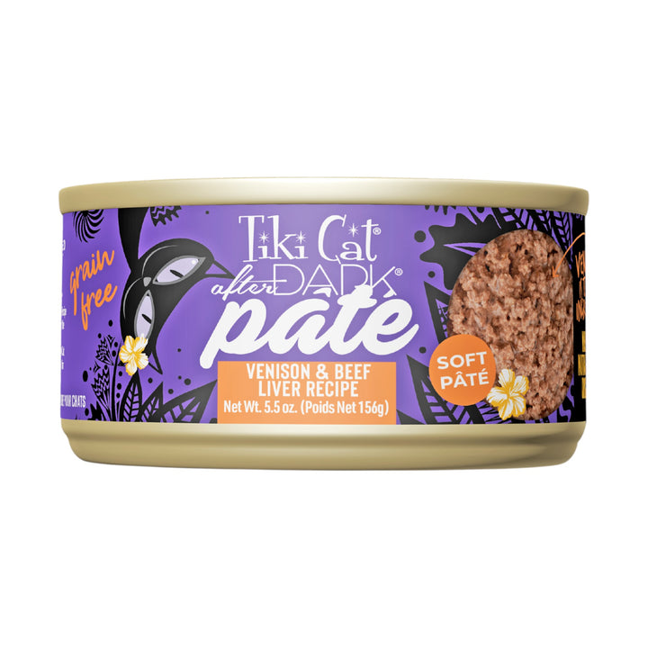 Tiki Cat After Dark Pâté Venison &amp; Beef Liver Recipe (3oz)