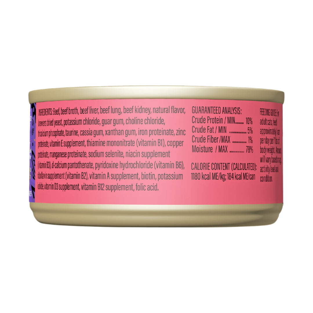 Tiki Cat After Dark Pâté Beef &amp; Beef Liver Recipe (3oz)
