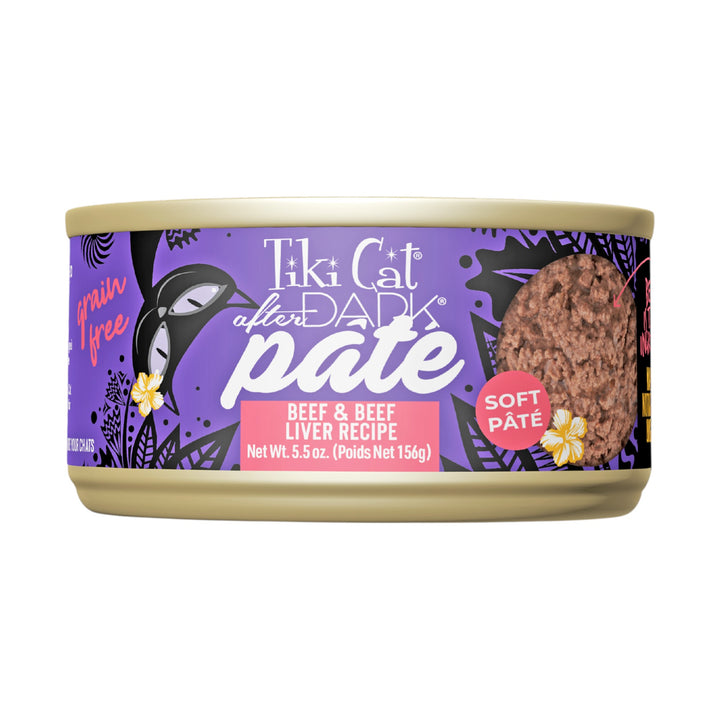 Tiki Cat After Dark Pâté Beef &amp; Beef Liver Recipe (3oz)