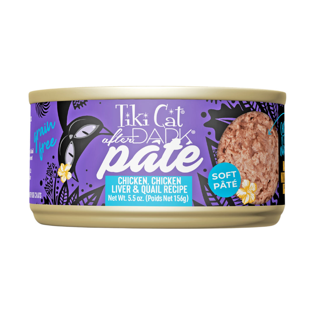 Tiki Cat After Dark Pate Chicken, Chicken Liver (3oz)