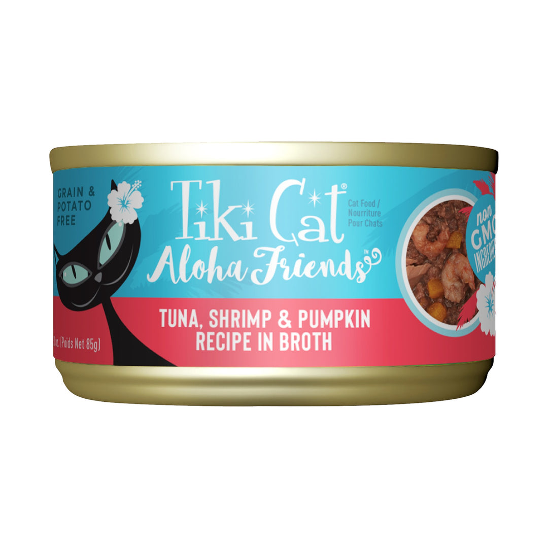 Tiki Cat Aloha Friends Tuna, Shrimp And Pumpkin (3oz)