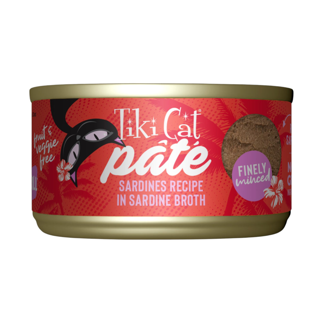 Tiki Cat Grill Sardines Recipe In Sardine Broth Pate (2.8oz)