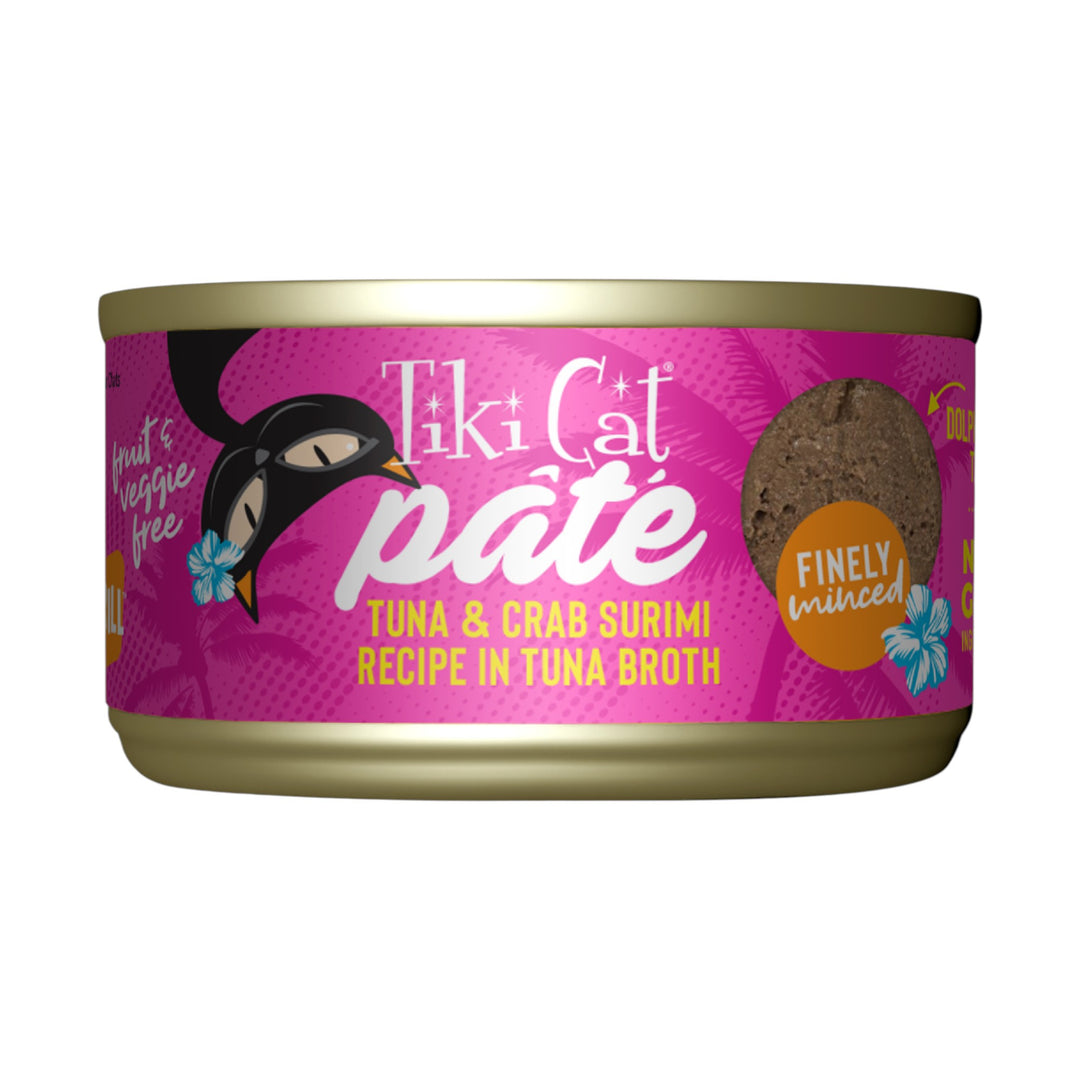 Tiki Cat Grill Tuna &amp; Crab Surimi Pate (2.8oz)