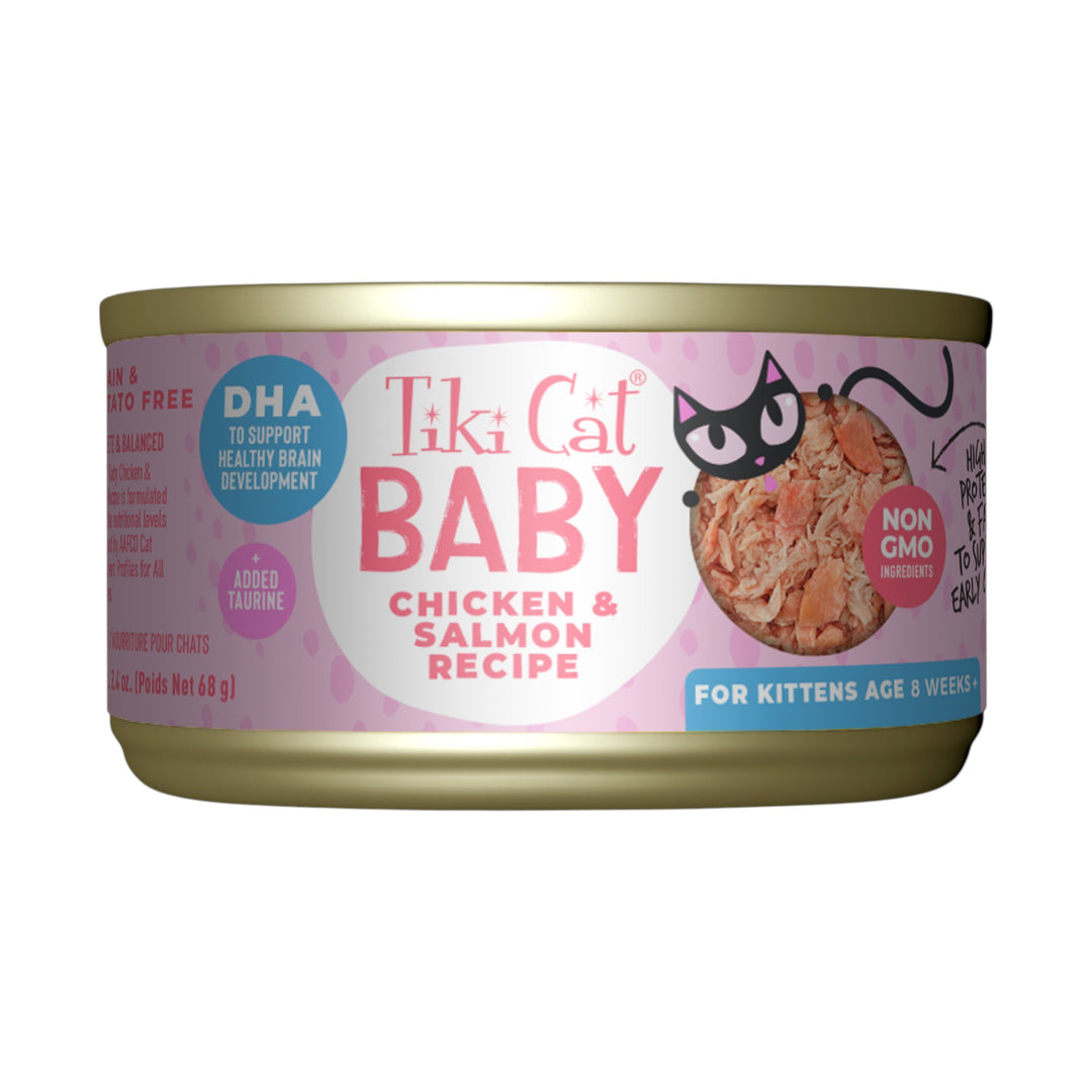 Tiki Cat Baby Chicken &amp; Salmon Recipe (2.4oz)