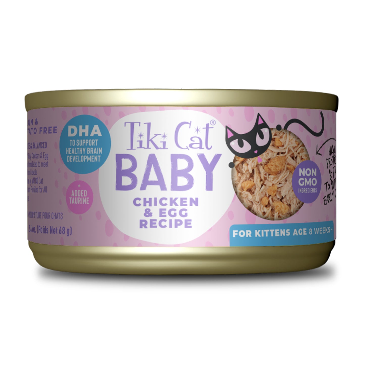 Tiki Cat Baby Chicken & Egg Recipe 2.4oz