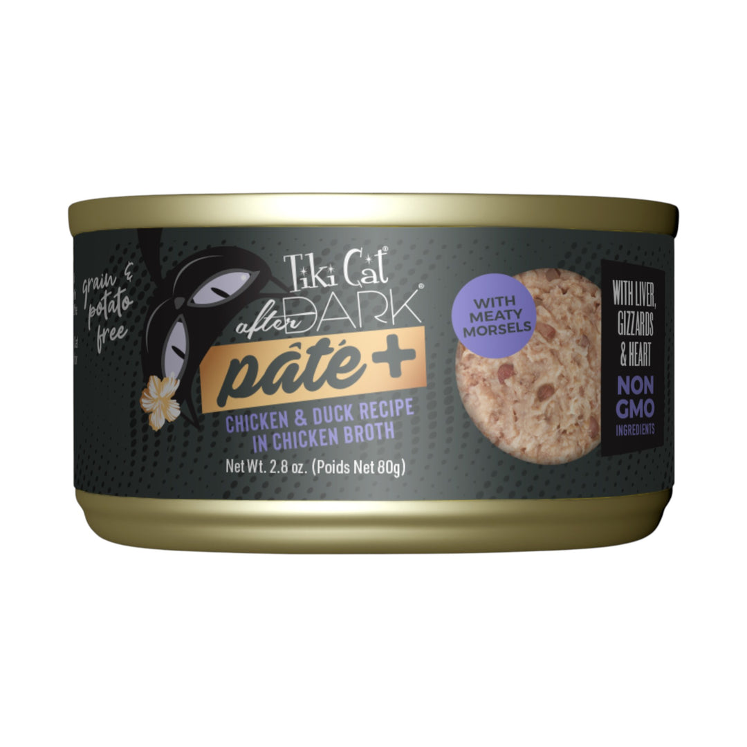 Tiki Cat After Dark Pate+ Chicken &amp; Duck (2.8oz)