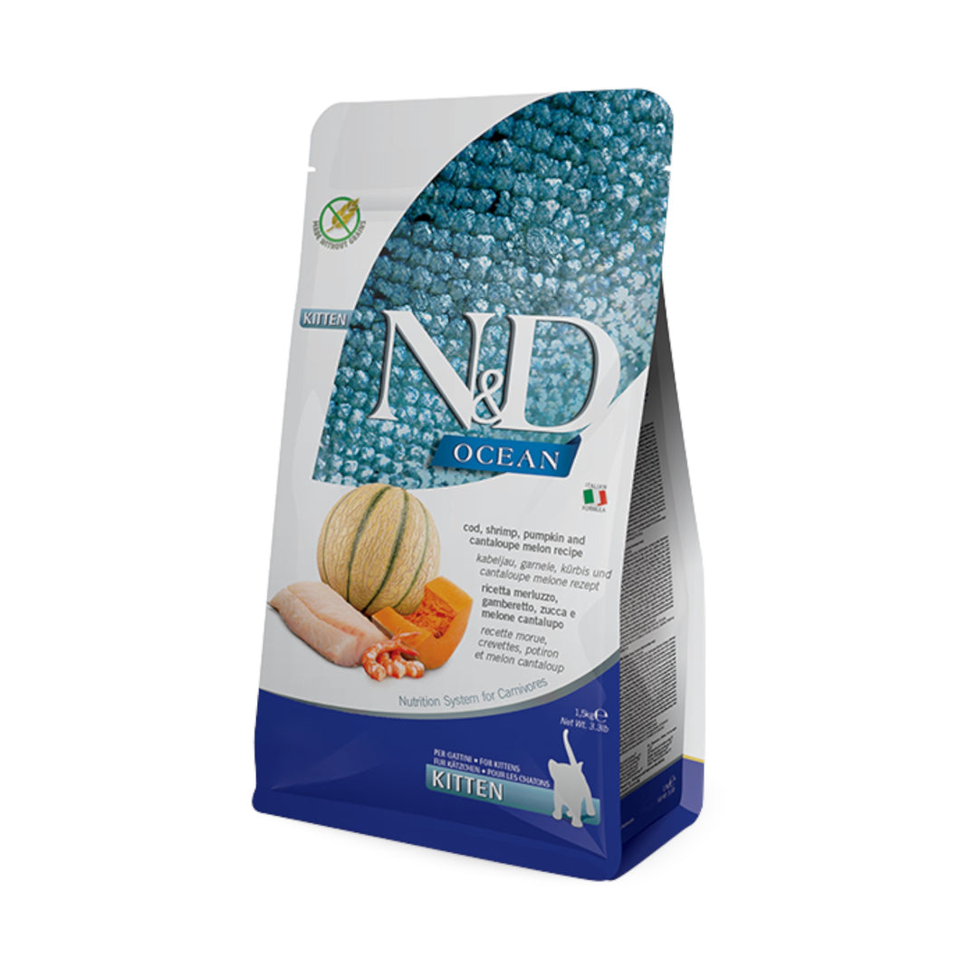 Farmina Cod, Pumpkin And Cantaloupe Kitten (5kg)