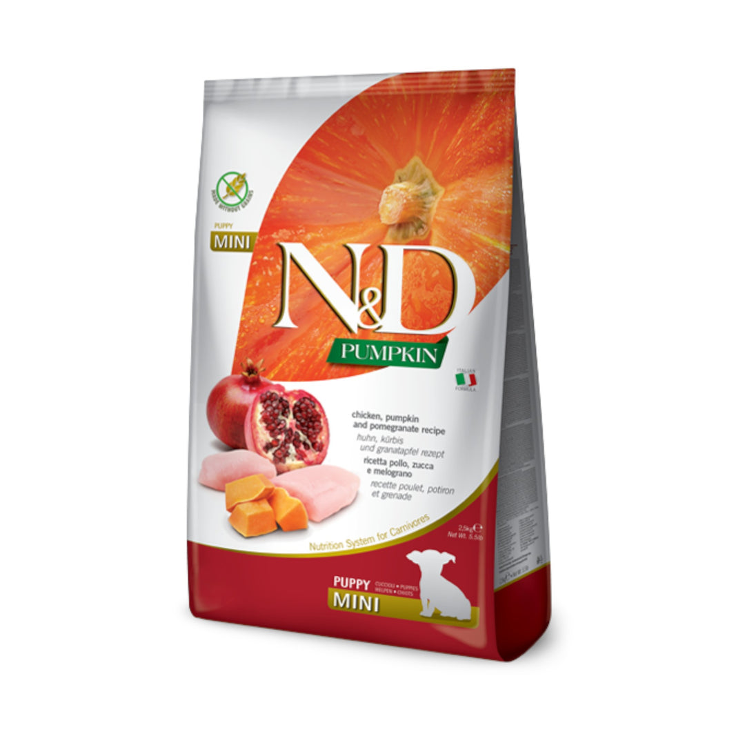 Farmina Chicken, Pumpkin And Pomegranate Puppy Mini (2.5kg)