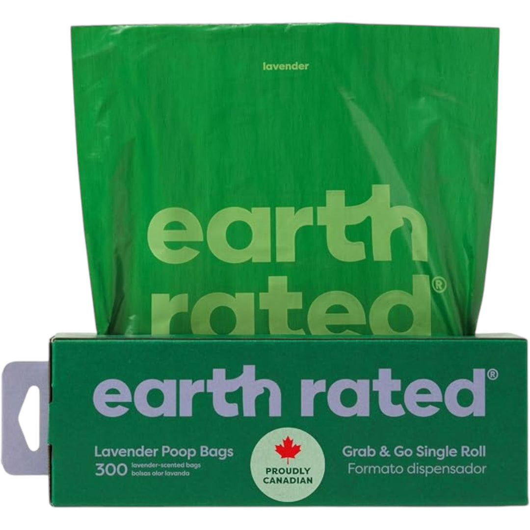 EARTH RATED BIO BAG SCENTED 300/ROLL LAV