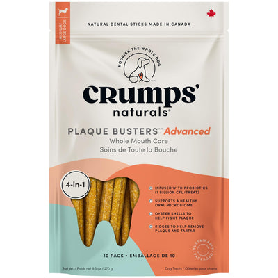 CRUMPS PLAQUE BUSTER ADV WHL MTH 10PK