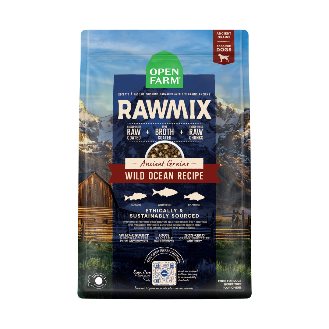 Open Farm Rawmix Wild Ocean Ancient Grains Dog (3.5lb)