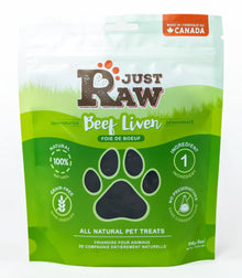 Just Raw Dehydrated Beef Liver 114g