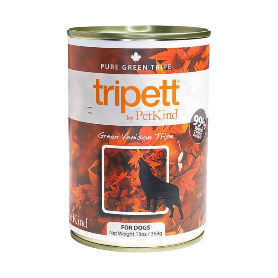 TRIPETT GREEN VENISON TRIPE DOG CAN 368G