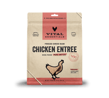 Vital Essentials Dog Freeze-Dried Chicken Mini Patties (14oz)
