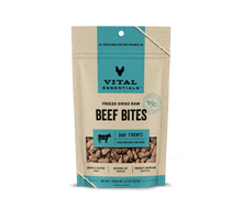 Vital Essentials Dog Freeze-Dried Beef Bites Treat (2.5oz)