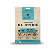 Vital Essentials Dog Freeze-Dried Beef Tripe Nibs (14oz)