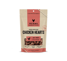 Vital Essentials Dog Freeze-Dried Chicken Hearts Treat (3.75oz)