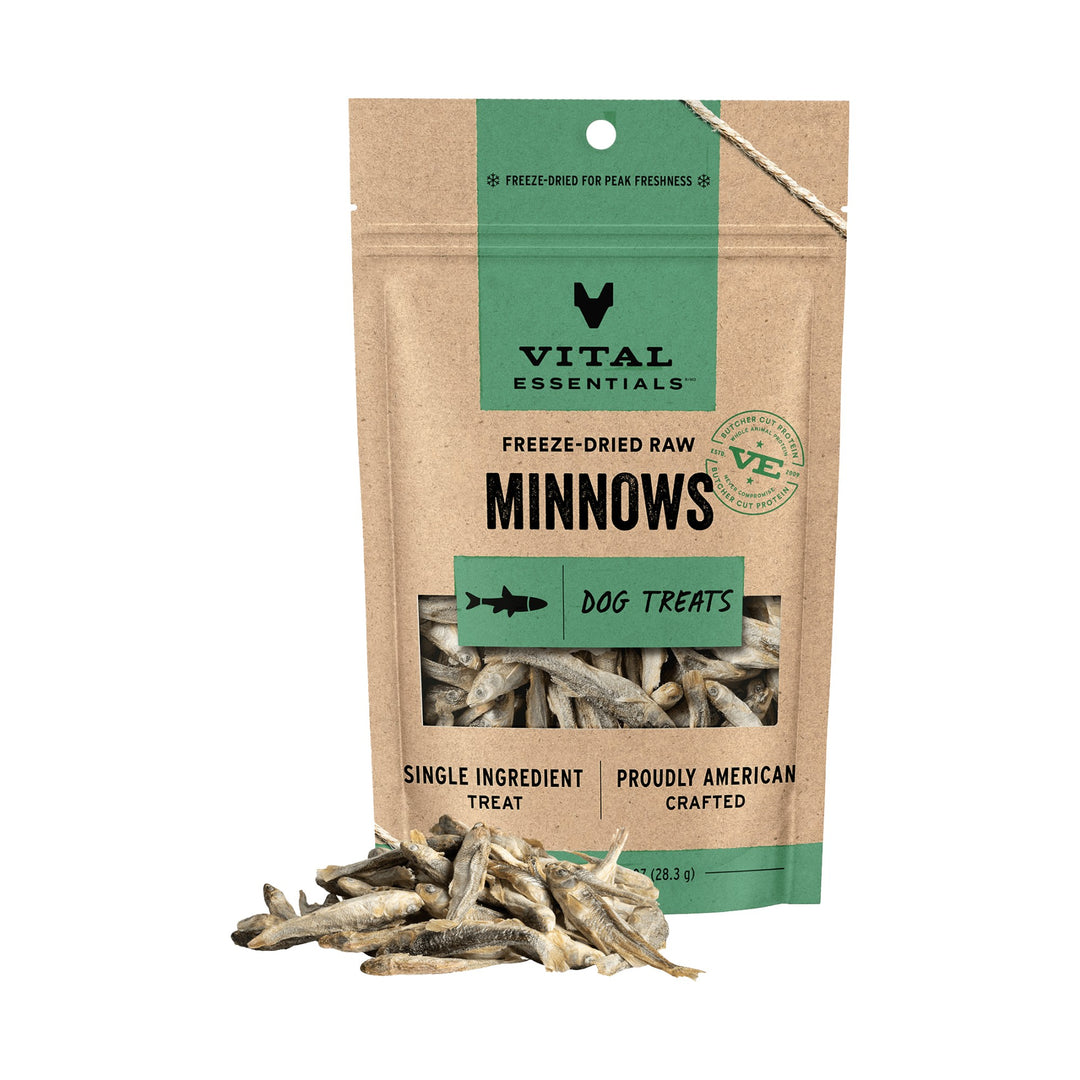 Vital Essentials Dog Freeze-Dried Minnows Treat (1oz)